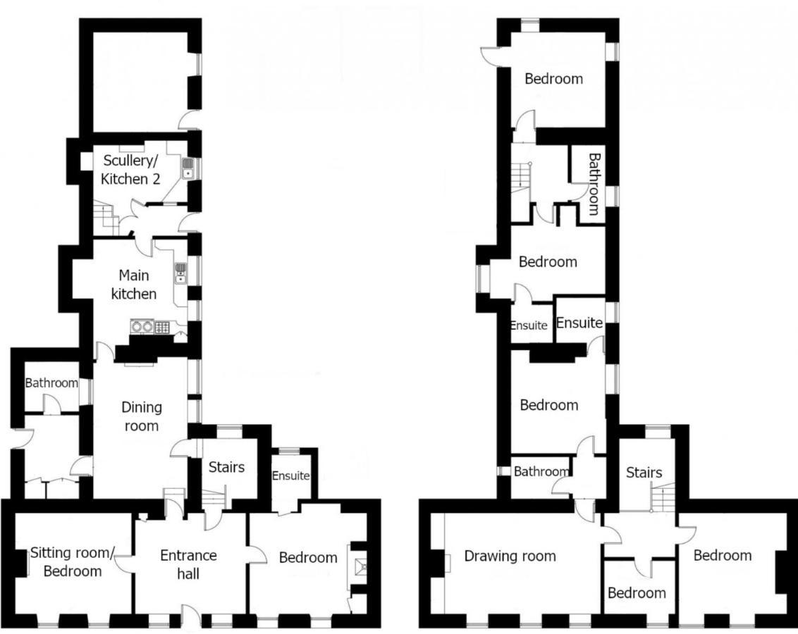 Topside House - Beautiful 7 Bedroom House With Hottub Wifi And Parking Near Bath Wells Frome Holiday home *